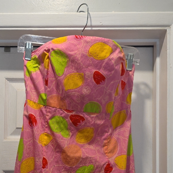 Lilly Pulitzer Pink Cotton Dress - Picture 2 of 4